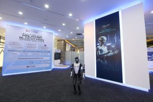 An image of the ASEAN China AI Lab showcase
